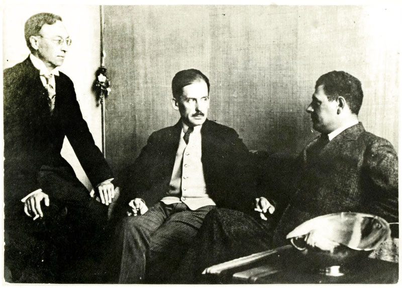 Kandinsky con Walter Gropius