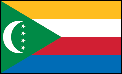 Bandera de Comores y Mayotte