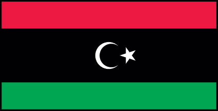 Libia bandera