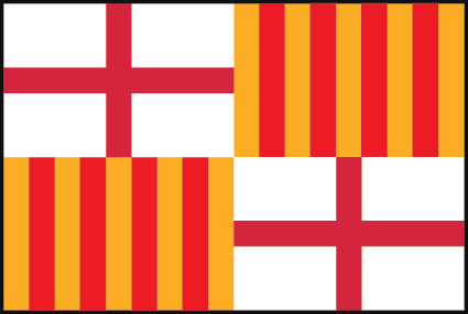 bandera de barcelona