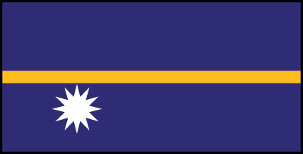Bandera de Naurú